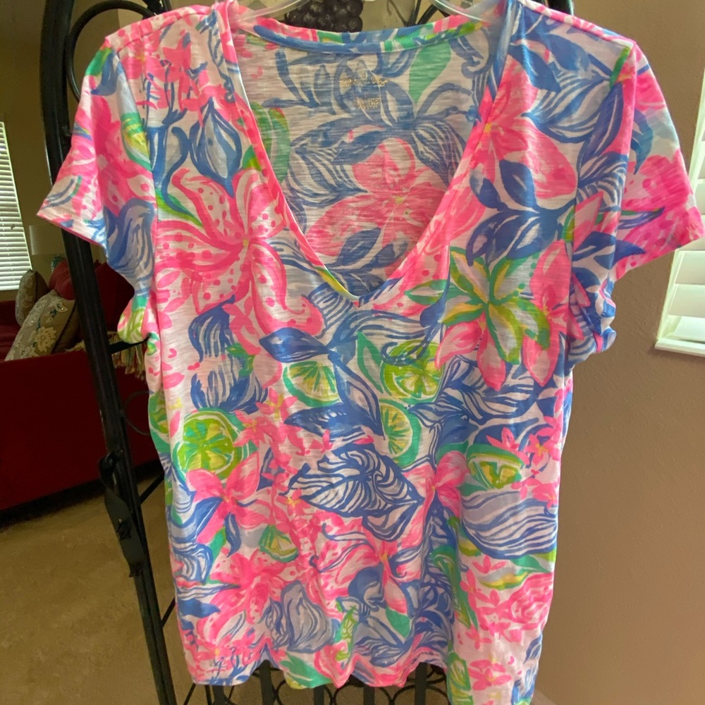 Lilly Pulitzer Short Sleeve Etta